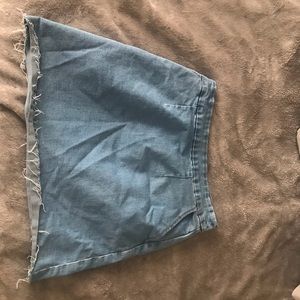 Jean Skirt